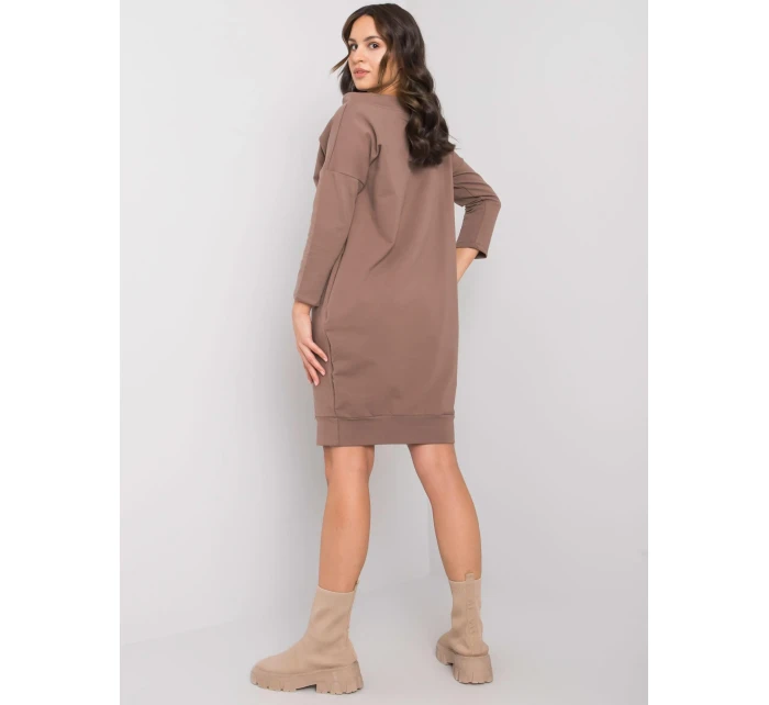 Šaty RV SK 4597 1.97 hnědá