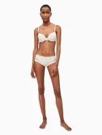 Podprsenka vyztužená QF1739E-101 slonovinová - Calvin Klein