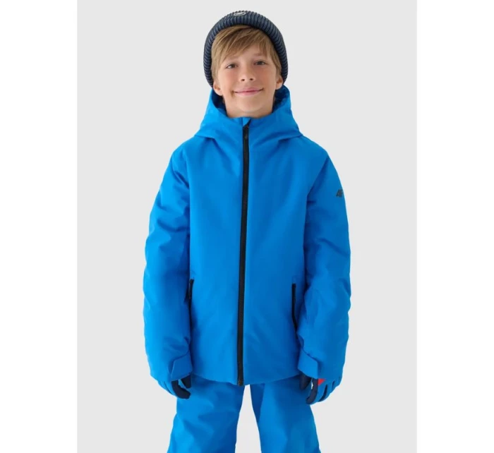 Junior lyžařská bunda Jr 4FJWAW24TTJAM532-33S Modrá - 4F