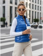 Kamizelka damska WIANO niebieska FashionStreet TY3550