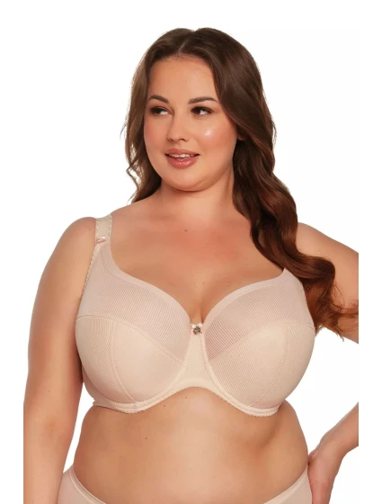 Dámská podprsenka 1058 Sonia beige plus - GAIA Dámská podprsenka 1058 Sonia beige plus - GAIA
