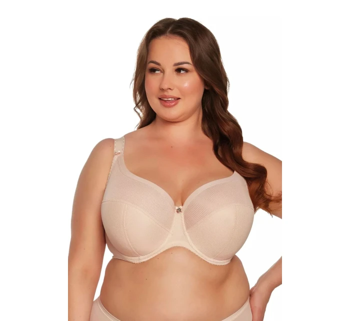 Dámská podprsenka 1058 Sonia beige plus - GAIA Dámská podprsenka 1058 Sonia beige plus - GAIA