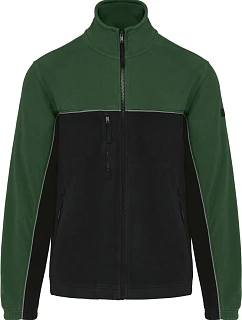 WK WK 904 Pracovní fleecová bunda 20.W904 black/forest green