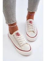 Nízké dámské tenisky Big Star NN274274 Bílé Nízké dámské tenisky Big Star NN274274 Bílé