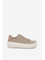 Dámské Textilní Tenisky Na Platformě Big Star model 21693197 Béžové - Big Star Shoes