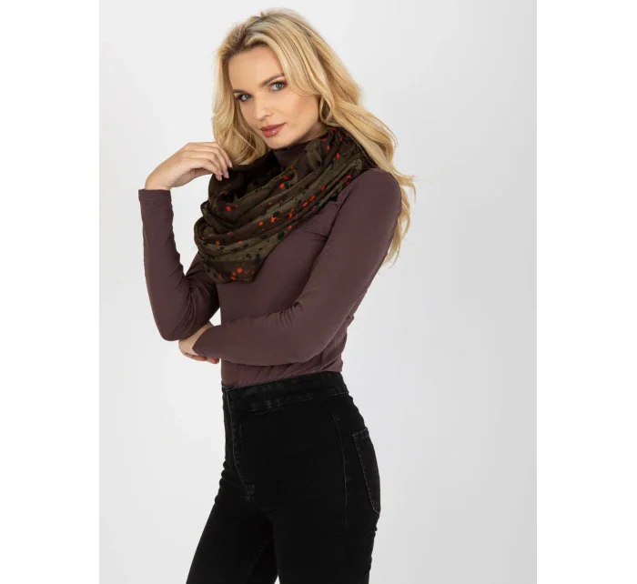 Tunelová šála AT KM 6178.20 khaki