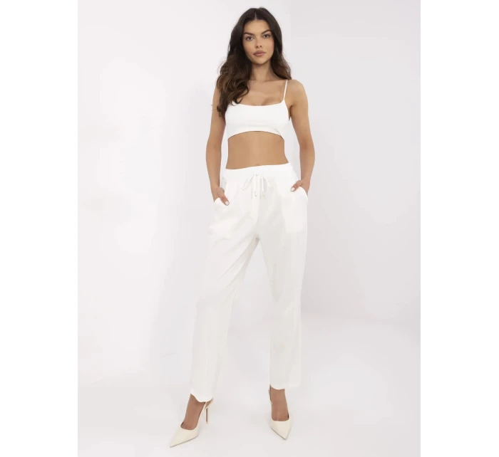 DHJ kalhoty SP model 21034895 ecru - FPrice DHJ kalhoty SP model 21034895 ecru - FPrice