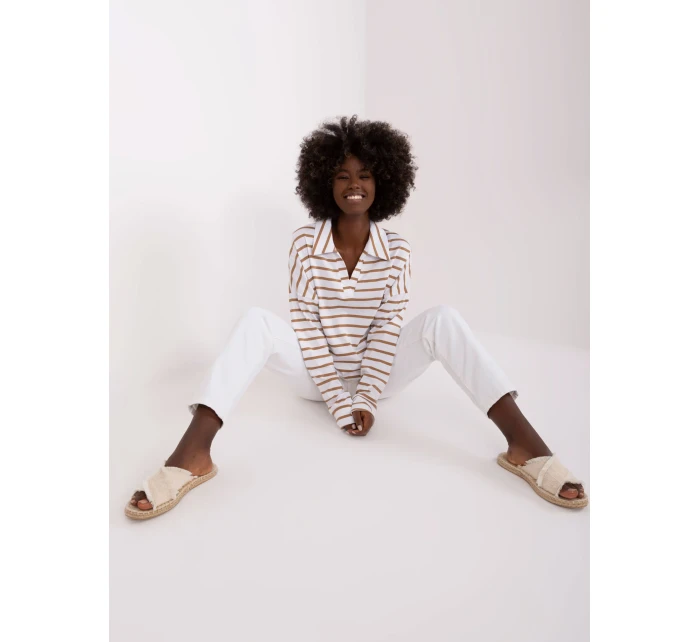 Halenka LK BZ 509314.83 bílo-hnědá