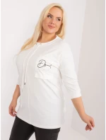 Bluzka RV BZ model 21271970 ecru - FPrice Bluzka RV BZ model 21271970 ecru - FPrice