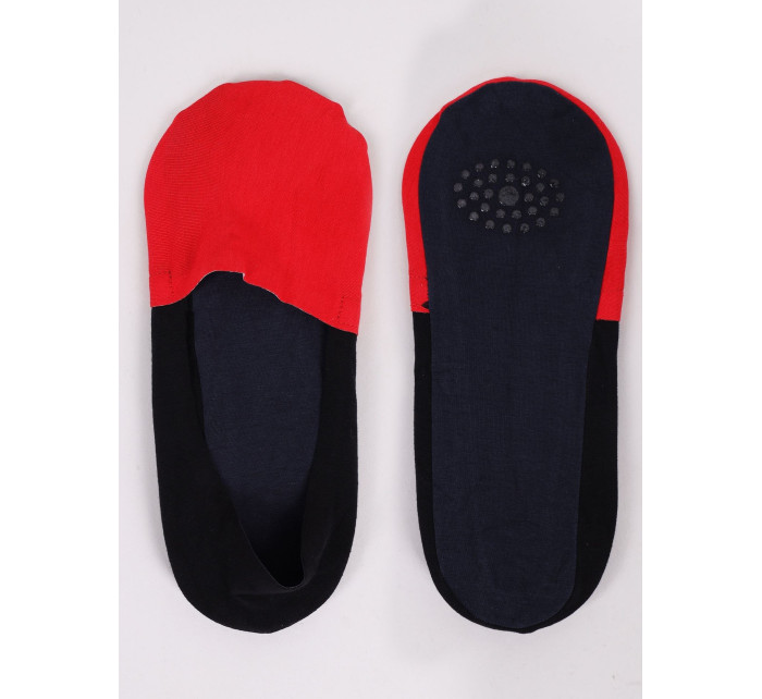Yoclub Pánské bavlněné ponožky s ABS 3-pack P2 Multicolour
