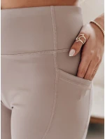 Dámské cyklistické šortky BIKELINE cappuccino FashionStreet SY0421