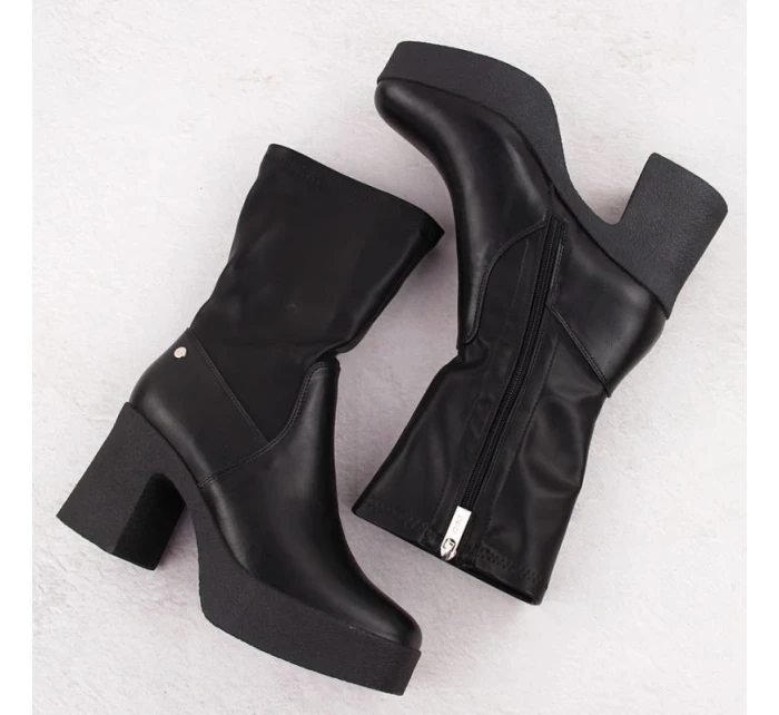 Goe W MM2N4047 INT2056 boty na jehlovém podpatku