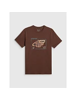 Tshirt regular z nadrukiem męski model 22551907 - 4F Tshirt regular z nadrukiem męski model 22551907 - 4F