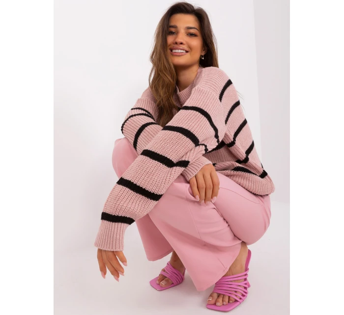 Jumper BA SW 8025.38P světle růžový