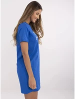Šaty D12063M02382C kobaltově modré Šaty D12063M02382C kobaltově modré