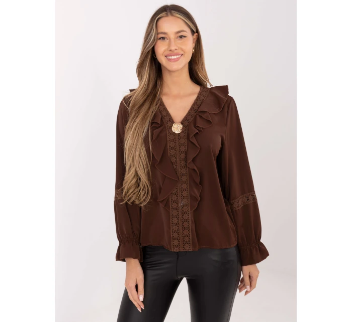 Bluzka IT BZ model 21786429 brązowy - FPrice