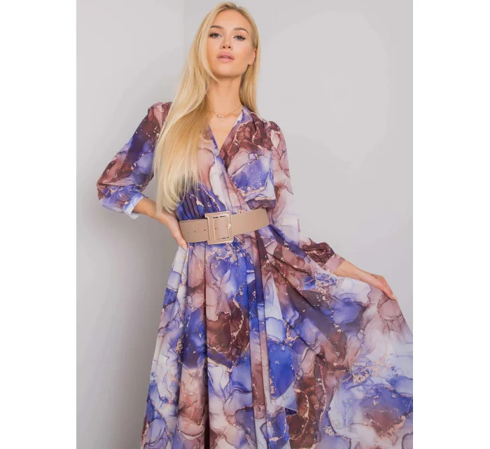 Dámské šaty LC SK 22K 3062 4.17P fialová - Pole&Pole