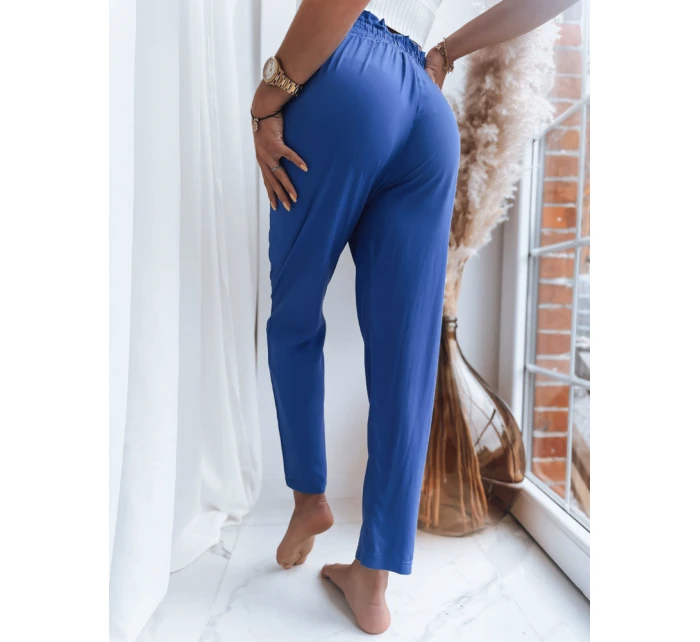 Dámské látkové kalhoty ADELIS cornflower FashionStreet UY1537