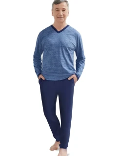 Pánské pyžamo 402 model 18896267 II dł/r M2XL - MARTEL