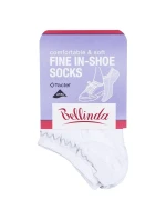 Dámské nízké ponožky model 15436420 INSHOE SOCKS bílá - Bellinda Dámské nízké ponožky model 15436420 INSHOE SOCKS bílá - Bellinda
