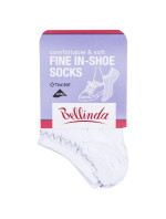 Dámské nízké ponožky model 15436420 INSHOE SOCKS  bílá - Bellinda