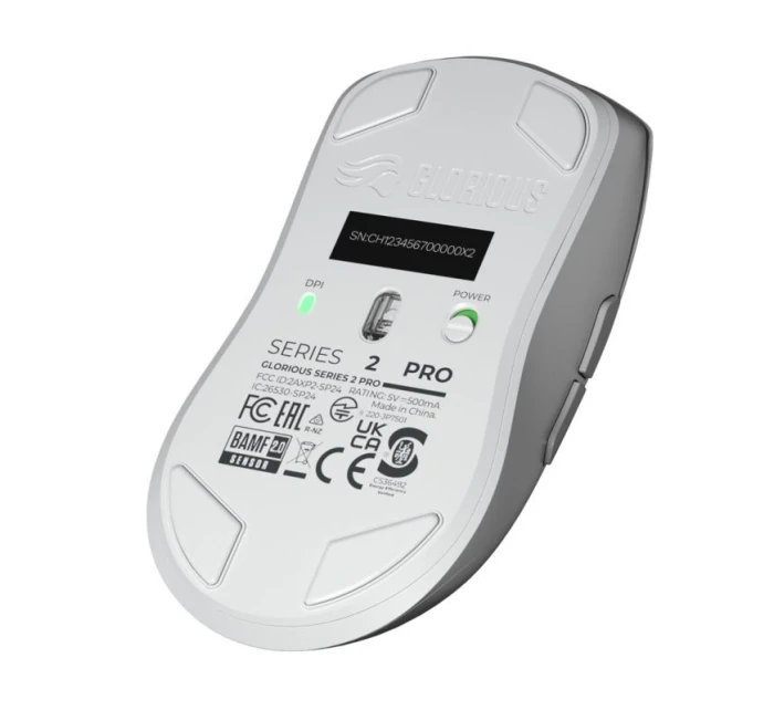 Bezdrátová herní myš Glorious Series 2 PRO - bílá