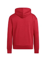 Pánská mikina adidas Essentials Feelcozy Hoodie červená KC0907 pánské