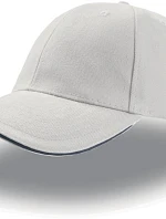 Atlantis Headwear Liberty Sandwich 6 panelová kšiltovka "Liberty Sandwich" 33.0005 white/navy