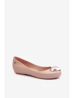 Dámské baleríny srdcem  Nude model 21661875 - Zaxy