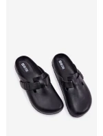 Pěnové Pantofle Pánské S Přezkou Big Star model 21695369 Černé - Big Star Shoes Pěnové Pantofle Pánské S Přezkou Big Star model 21695369 Černé - Big Star Shoes
