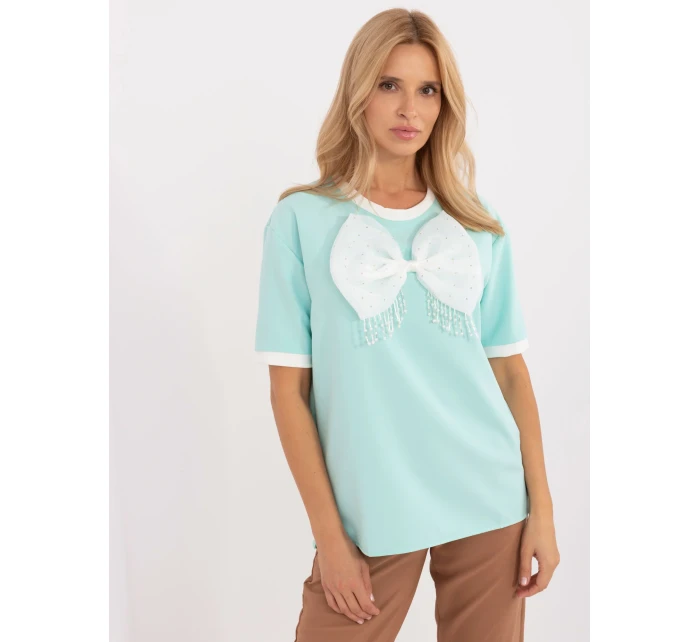 Bluzka LK BZ  mietowy model 20463671 - FPrice