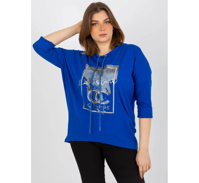 Dámská halenka RV BZ 8456.35 tmavě modrá - FPrice