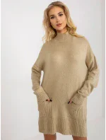 Dámský svetr RV SW 7051 béžový
