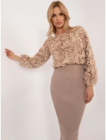 Dámská sukně RV SD A model 21946807 béžová - FPrice