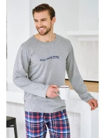 3478 PÁNSKÉ DLOUHÉ PYŽAMO FRANCO S-XL 3478 PÁNSKÉ DLOUHÉ PYŽAMO FRANCO S-XL