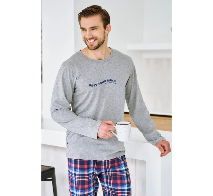 3478 PÁNSKÉ DLOUHÉ PYŽAMO FRANCO S-XL 3478 PÁNSKÉ DLOUHÉ PYŽAMO FRANCO S-XL