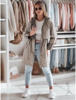 Dámská přechodná bunda PANTER béžová FashionStreet TY4801