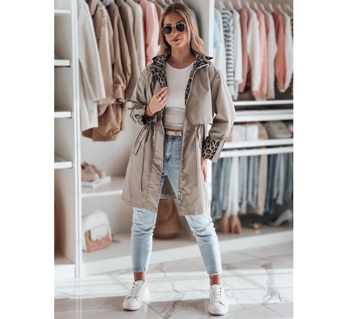 Dámská přechodná bunda PANTER béžová FashionStreet TY4801