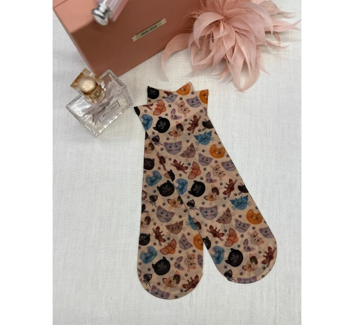 Dámské vzorované ponožky model 7465057 20 den - Magnetis