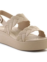 Sandály Crocs Brooklyn Woven Low Wedge W 209977-212