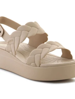 Sandály Crocs Brooklyn Woven Low Wedge W 209977-212