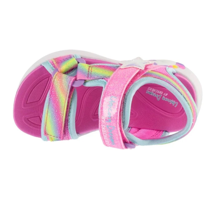 Sandály Skechers Unicorn Dreams - Dreamy Unicorns 303107N-PKMT Pink 22