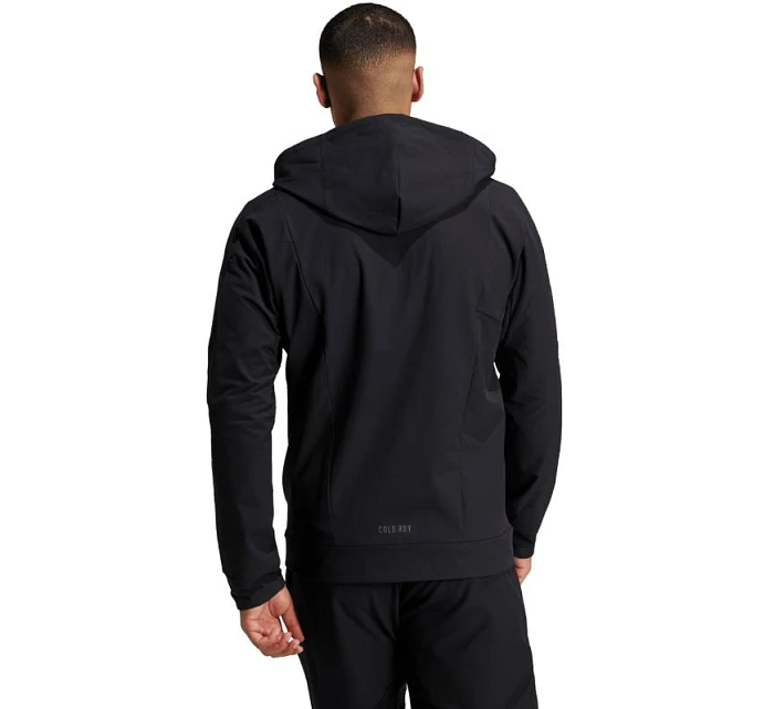 Pánská mikina Designed for Training FullZip Hoodie black pánské oblečení model 21465401 - ADIDAS Pánská mikina Designed for Training FullZip Hoodie black pánské oblečení model 21465401 - ADIDAS