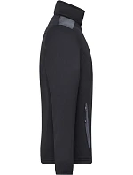 Daiber JN 591 Pánská pletená fleecová bunda 02.0591 black/carbon Daiber JN 591 Pánská pletená fleecová bunda 02.0591 black/carbon
