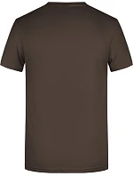 Daiber 8008 Pánské tričko z bio bavlny 02.8008 brown Daiber 8008 Pánské tričko z bio bavlny 02.8008 brown