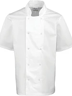 Premier PR 664 Kuchařský rondon s krátkým rukávem 39.0664 white