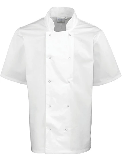Premier PR 664 Kuchařský rondon s krátkým rukávem 39.0664 white Premier PR 664 Kuchařský rondon s krátkým rukávem 39.0664 white