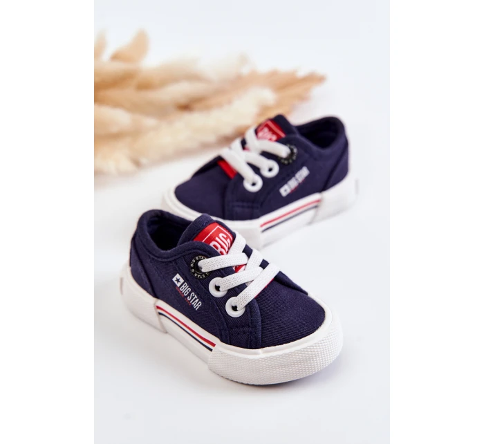 Dětské nízké tenisky Big Star model 21576997 Námořnická modrá - Big Star Shoes Dětské nízké tenisky Big Star model 21576997 Námořnická modrá - Big Star Shoes