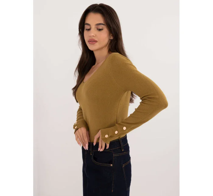 Jumper AT SW 2334.91 olivově zelený
