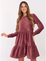 Sukienka model 21399607 ciemny różowy - FPrice